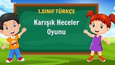 Karışık Heceler Oyunu