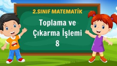 Toplama ve Çıkarma İşlemi 8
