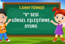 V SESİ GÖRSEL EŞLEŞTİRME OYUNU