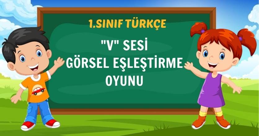 V SESİ GÖRSEL EŞLEŞTİRME OYUNU