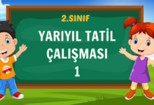 YARIYIL TATİL ÇALIŞMASI 1