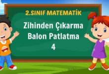 Zihinden Çıkarma Balon Patlatma 4