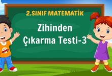 Zihinden Çıkarma Testi-3