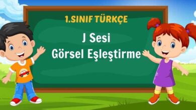 J Sesi Görsel Eşleştirme