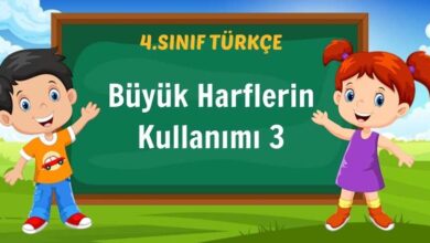 Büyük Harflerin Kullanımı 3