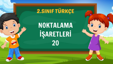 NOKTALAMA İŞARETLERİ 20