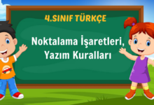 Noktalama İşaretleri, Yazım Kuralları