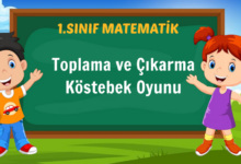 Toplama ve Çıkarma Köstebek Oyunu