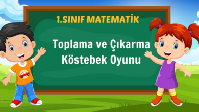 Toplama ve Çıkarma Köstebek Oyunu
