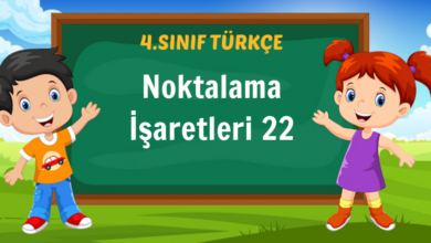 Noktalama İşaretleri 22