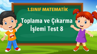 Toplama ve Çıkarma İşlemi