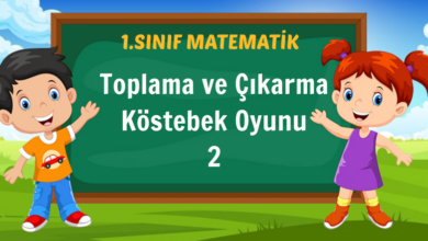 Toplama ve Çıkarma Köstebek Oyunu 2