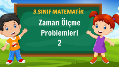 Zaman Ölçme Problemleri 2