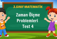 Zaman Ölçme Problemleri 4