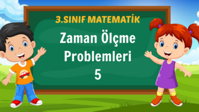 Zaman Ölçme Problemleri 5