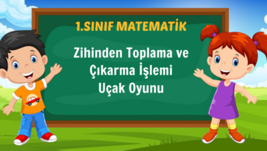 Zihinden Toplama ve Çıkarma
