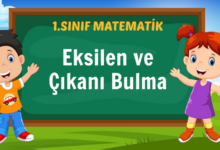 Eksilen ve Çıkanı Bulma