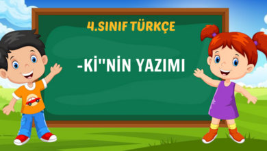 -Kİ''NİN YAZIMI