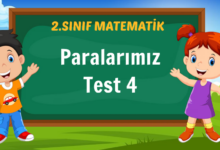 Paralarımız Test 4