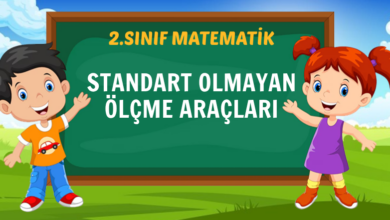 STANDART OLMAYAN ÖLÇME ARAÇLARI