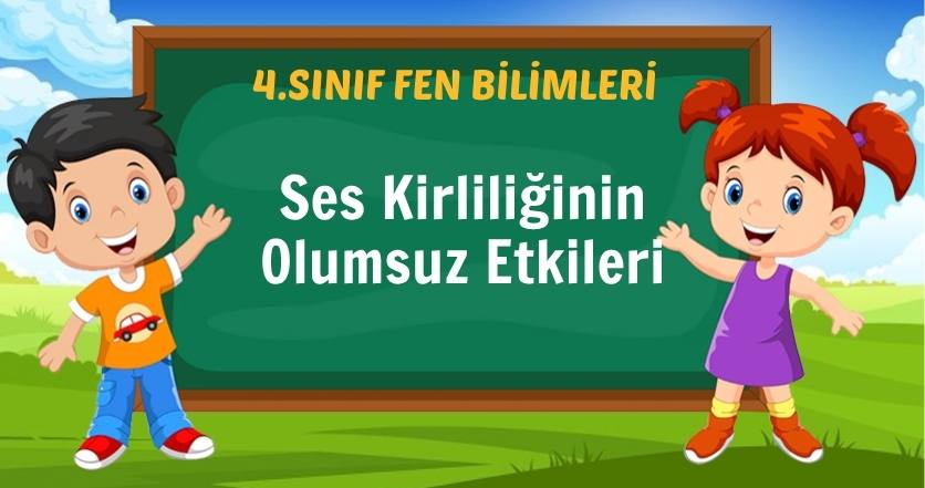 Ses Kirliliğinin Olumsuz Etkileri