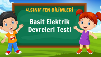 Basit Elektrik Devresi Elemanları