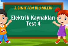 Elektrik Kaynakları