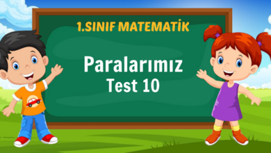 Paralarımız Test 10