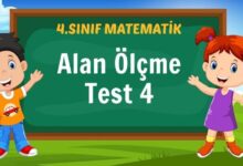 alan ölçme 4
