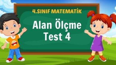 alan ölçme 4