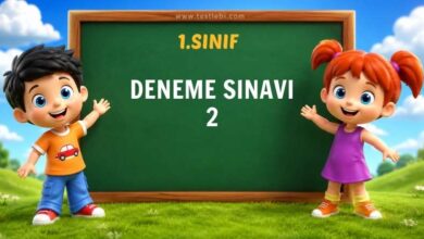 1. sınıf DENEME SINAVI