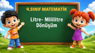 Litre- Mililitre Dönüşüm