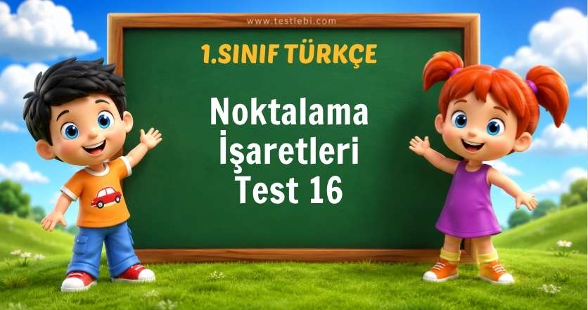 Noktalama İşaretleri Test 16