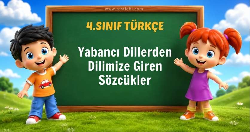Yabancı Dillerden Dilimize Giren Sözcükler