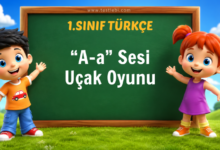 1. Sınıf “A-a” Sesi Uçak Oyunu