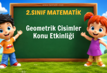 2. Sınıf Geometrik Cisimler Konu Etkinliği