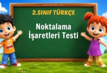 2. Sınıf Noktalama İşaretleri Testi