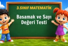 3. Sınıf Basamak ve Sayı Değeri Testi