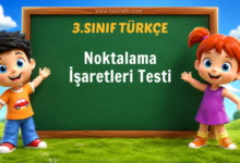 3. Sınıf Noktalama İşaretleri Testi