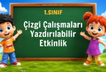 Çizgi Çalışmaları Yazdırılabilir Etkinlik