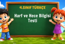 Harf ve Hece Bilgisi Testi
