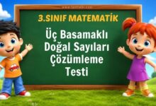 Üç Basamaklı Doğal Sayıları Çözümleme Testi