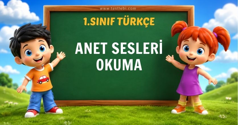 1. SINIF ANET SESLERİ OKUMA