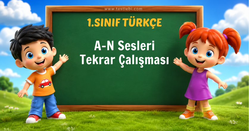 1. Sınıf A-N Sesleri Tekrar Çalışması