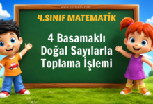 4 Basamaklı Doğal Sayılarla Toplama İşlemi
