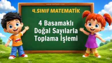 4 Basamaklı Doğal Sayılarla Toplama İşlemi