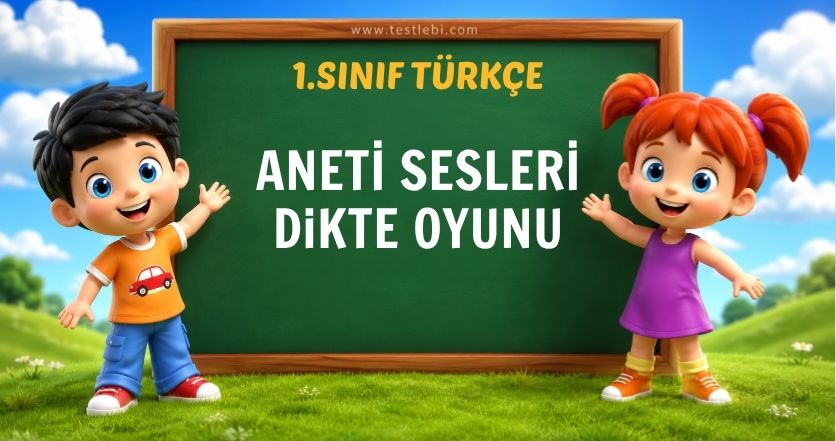 ANETİ SESLERİ DiKTE OYUNU