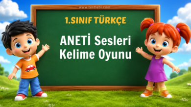 ANETİ Sesleri Kelime Oyunu