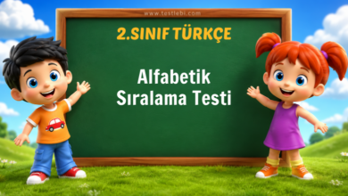 Alfabetik Sıralama Testi
