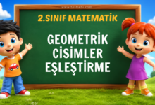 GEOMETRİK CİSİMLER EŞLEŞTİRME